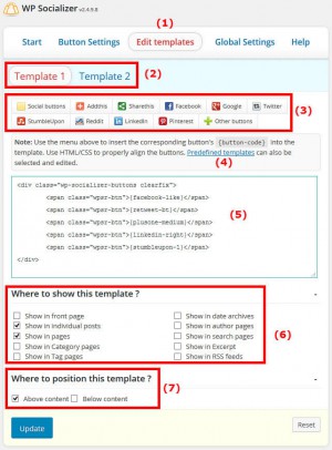 Tutorial Wordpress Social Media Plugin: WP Socializer