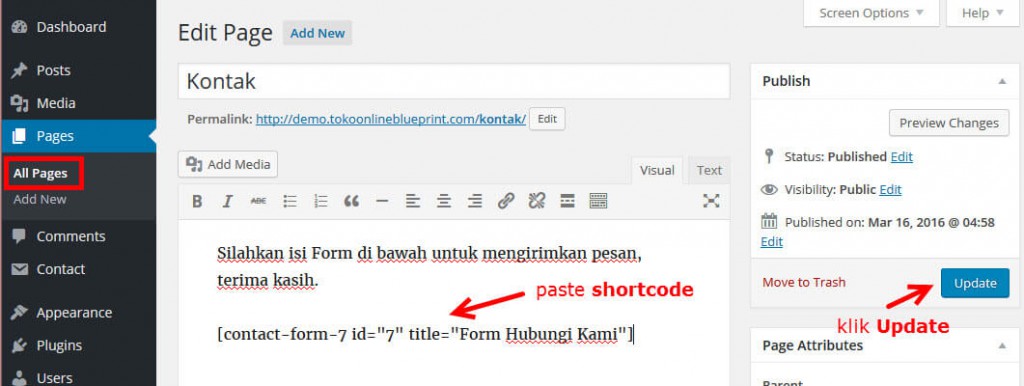 14-paste-shortcode-form