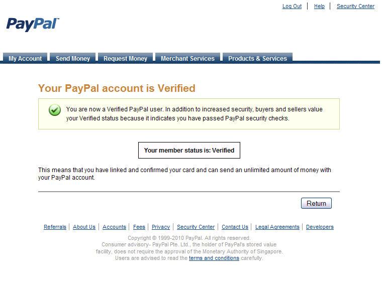 Verifikasi PayPal Menggunakan Bank Indonesia 5