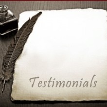 testimonial
