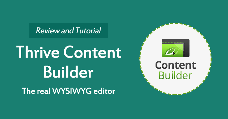 thrive content builder